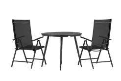 Break Cafésett Rundt Ø90 cm + 2 Break Posisjonsstol