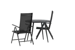 Break Cafésett Rundt Ø90 cm + 2 Break Posisjonsstol