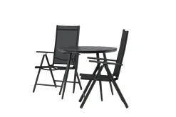 Break Cafésett Rundt Ø90 cm + 2 Break Posisjonsstol