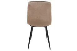 Brie Stol Beige Fløyel