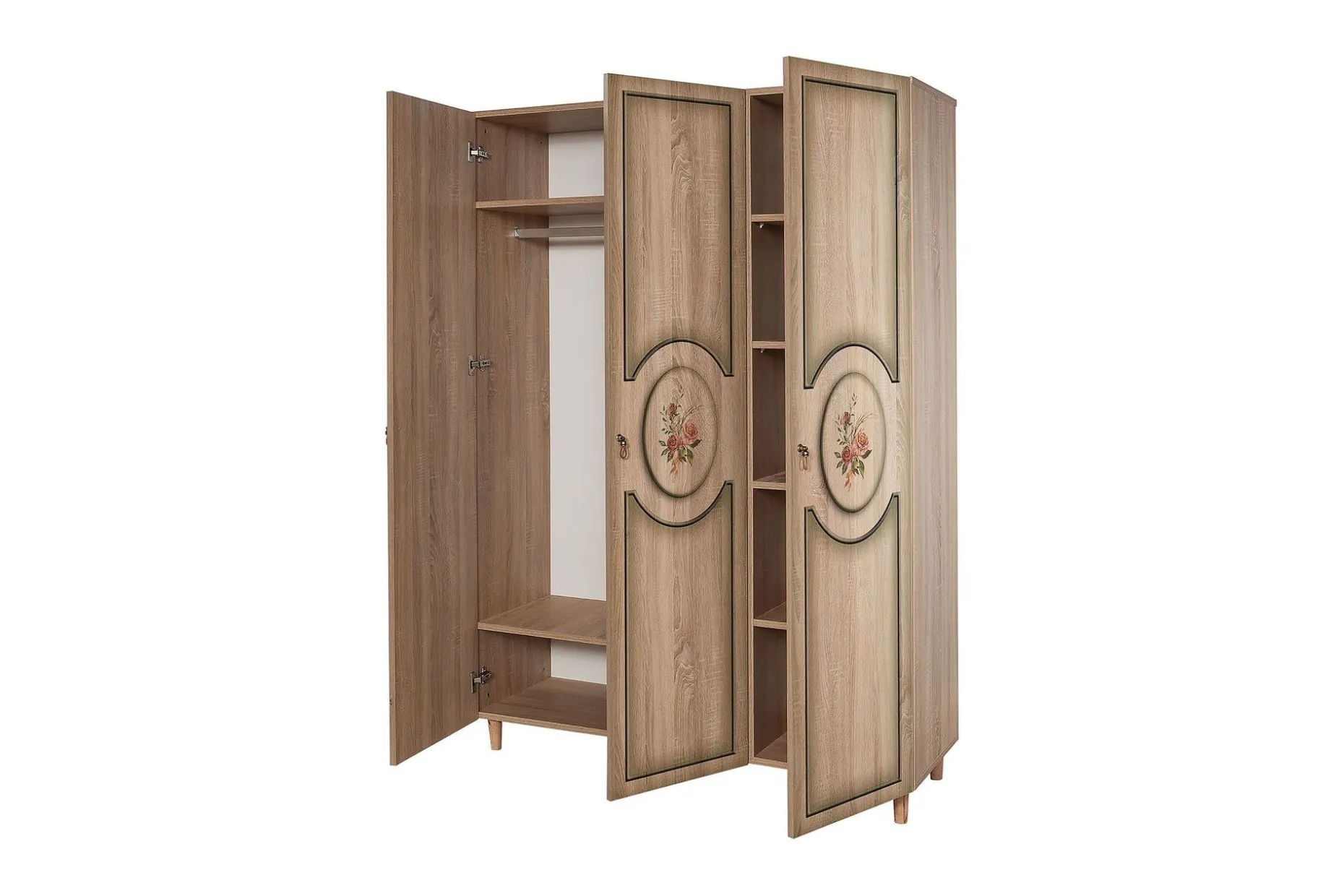 Brokind Garderobe 135 cm