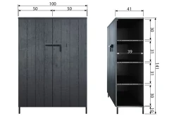 Bruut Oppbevaringsskap 100 cm