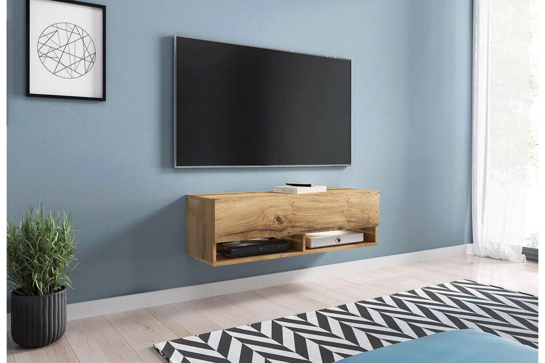 Brya TV-benk 100x32x30 cm