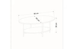 Burata Sofabord 90 cm