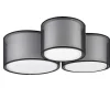 Burton Taklampe 3-os E27 Mattsvart