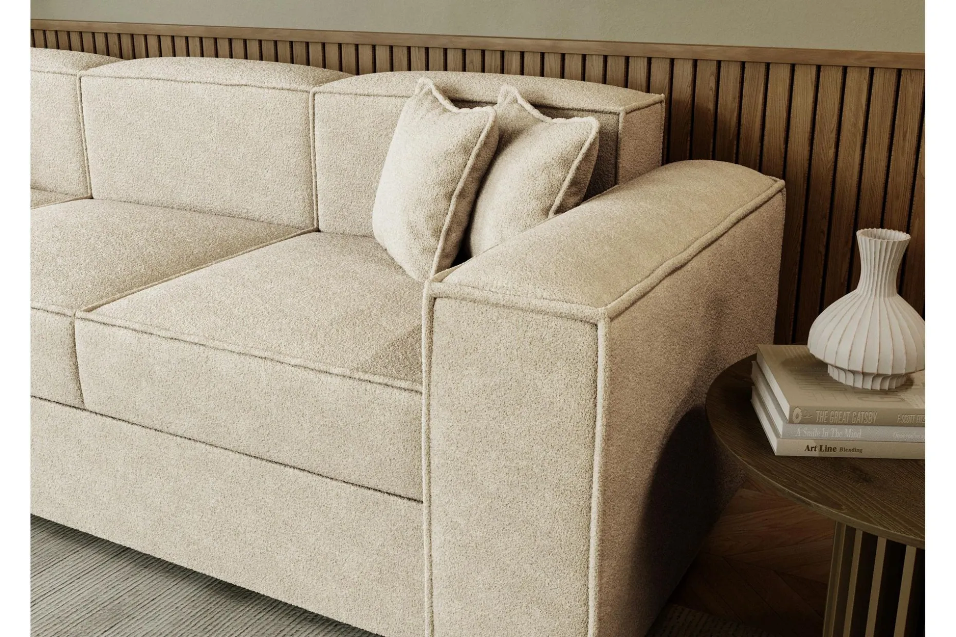 Bysantinsk 3-Seters Sovesofa