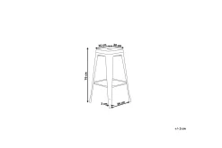 Cabrillo Barstol 36 cm