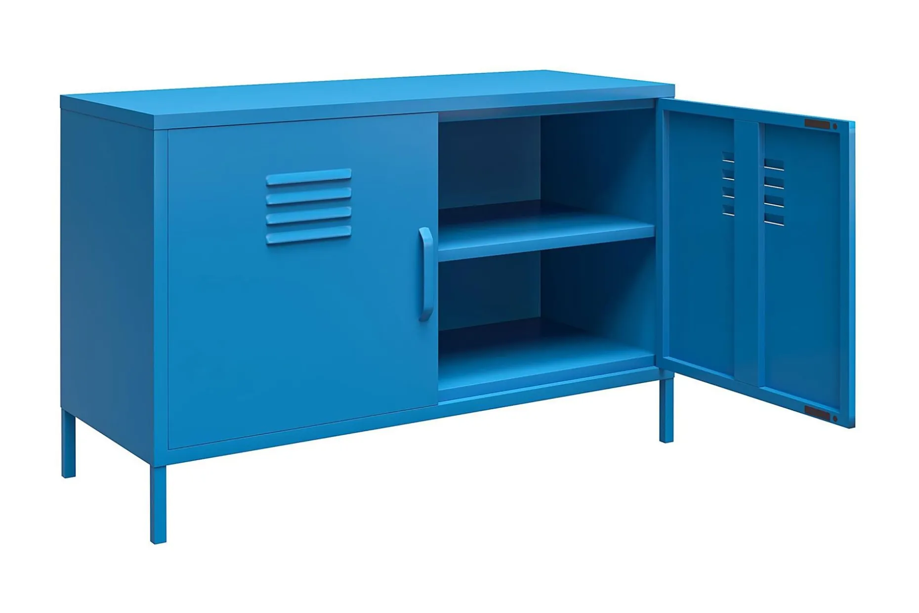 CacHe Skjenk 100x40 cm 2 Dører Blå