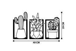 Cacti Veggdekor