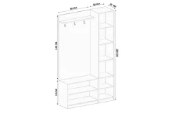 Caeton Hyllesystem 200 cm
