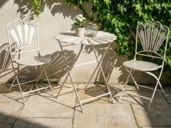 Caféssett utendørs sammenleggbar Pavia Jern