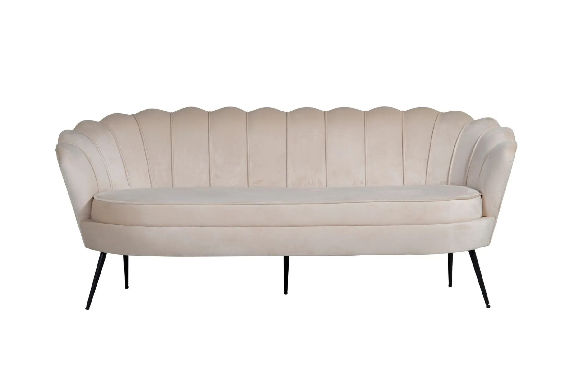 Calais 3-seter Sofa Fløyel