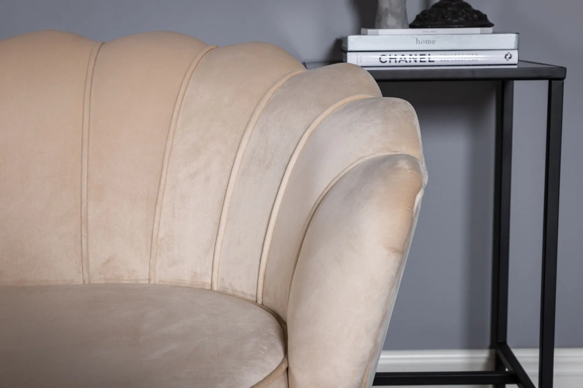 Calais 3-seter Sofa Fløyel