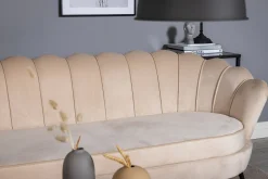 Calais 3-seter Sofa Fløyel
