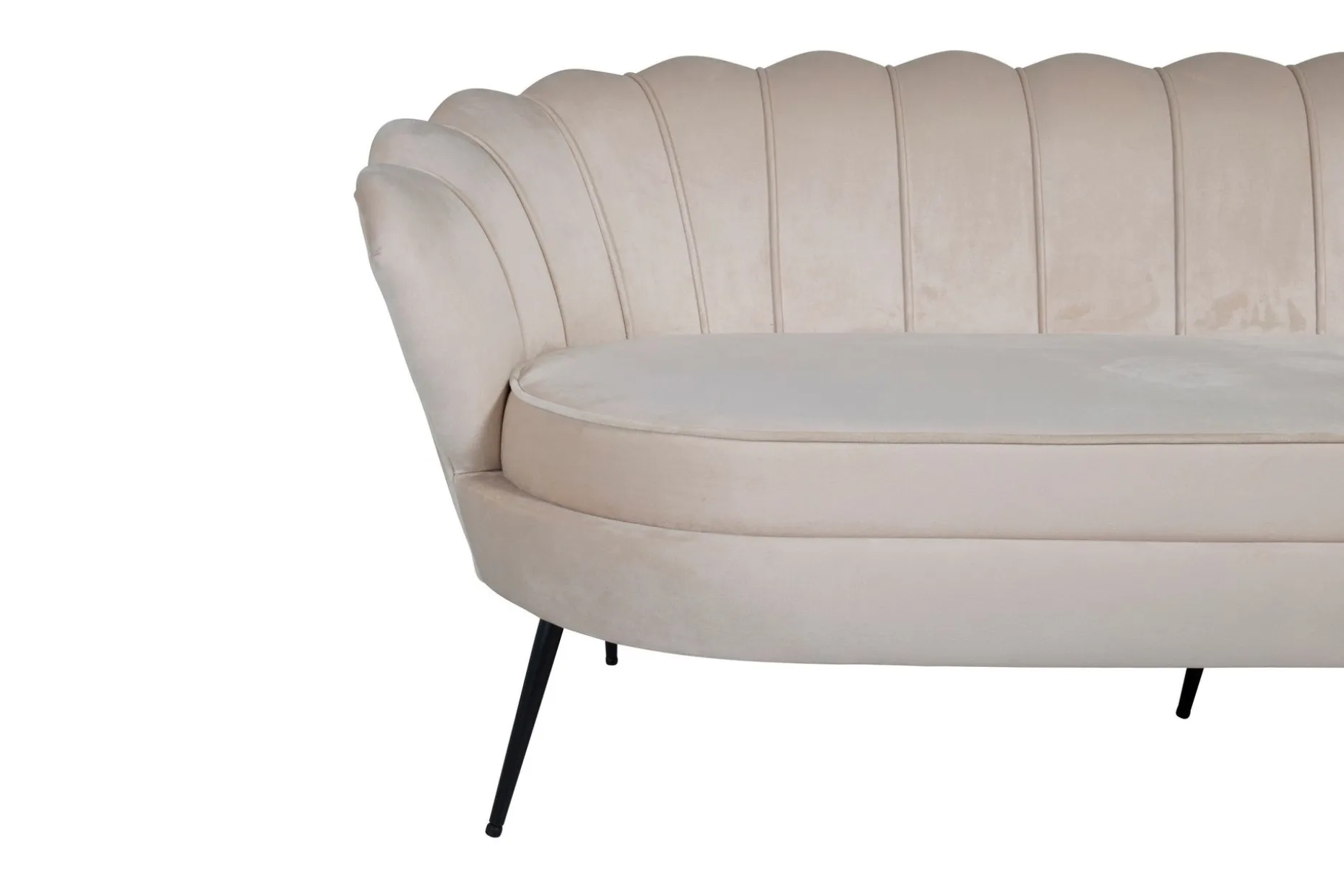 Calais 3-seter Sofa Fløyel