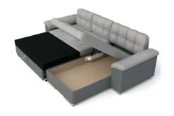 Camior 3-sits Hörnbäddsoffa Dark green