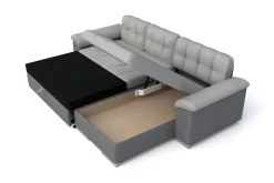 Camior 3-sits Hörnbäddsoffa Grey