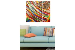 Canvasbilde Colorful 3-pk Flerfarget