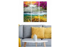 Canvasbilde Scenic 3-pk flerfarget