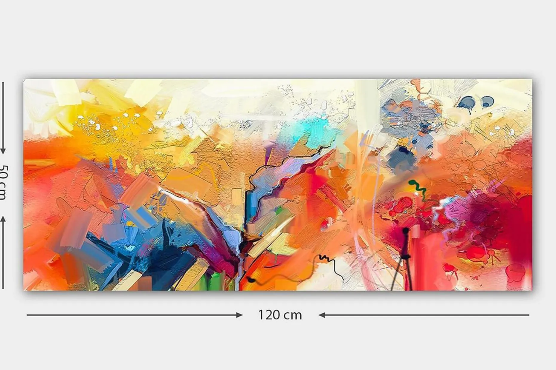 Canvasbilde YTY Abstract & Fractals Flerfarget