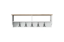Caraway Hatt-hylle 120x22,2 cm Hvit/Brun