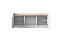Caraway Skobenk 120x45 cm Hvit/Brun