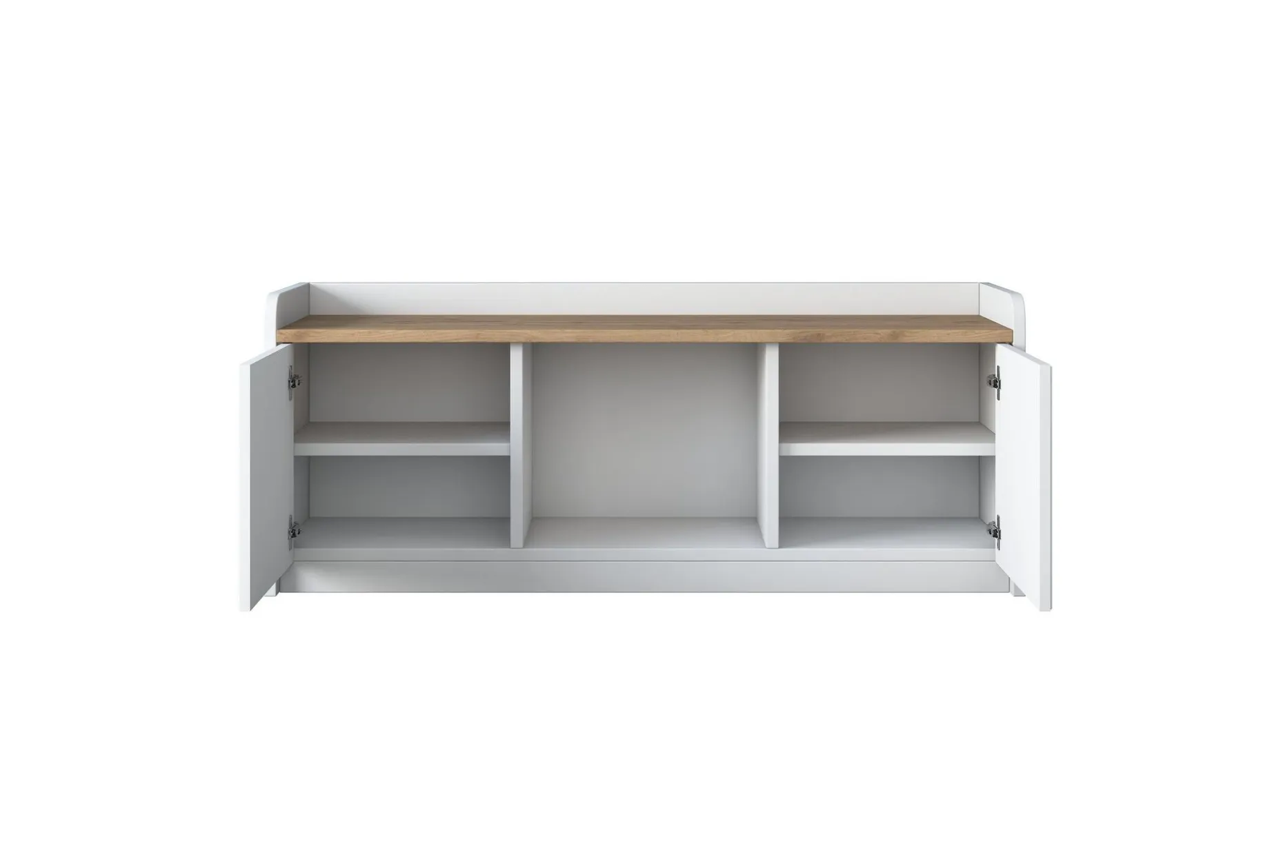 Caraway Skobenk 120x45 cm Hvit/Brun