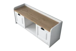 Caraway Skobenk 120x45 cm Hvit/Brun