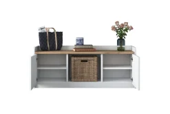 Caraway Skobenk 120x45 cm Hvit/Brun