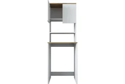Caronti Baderomsskap 65x183,6 cm Hvit/Brun