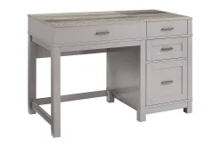 Carver Skrivebord 120 cm Grå