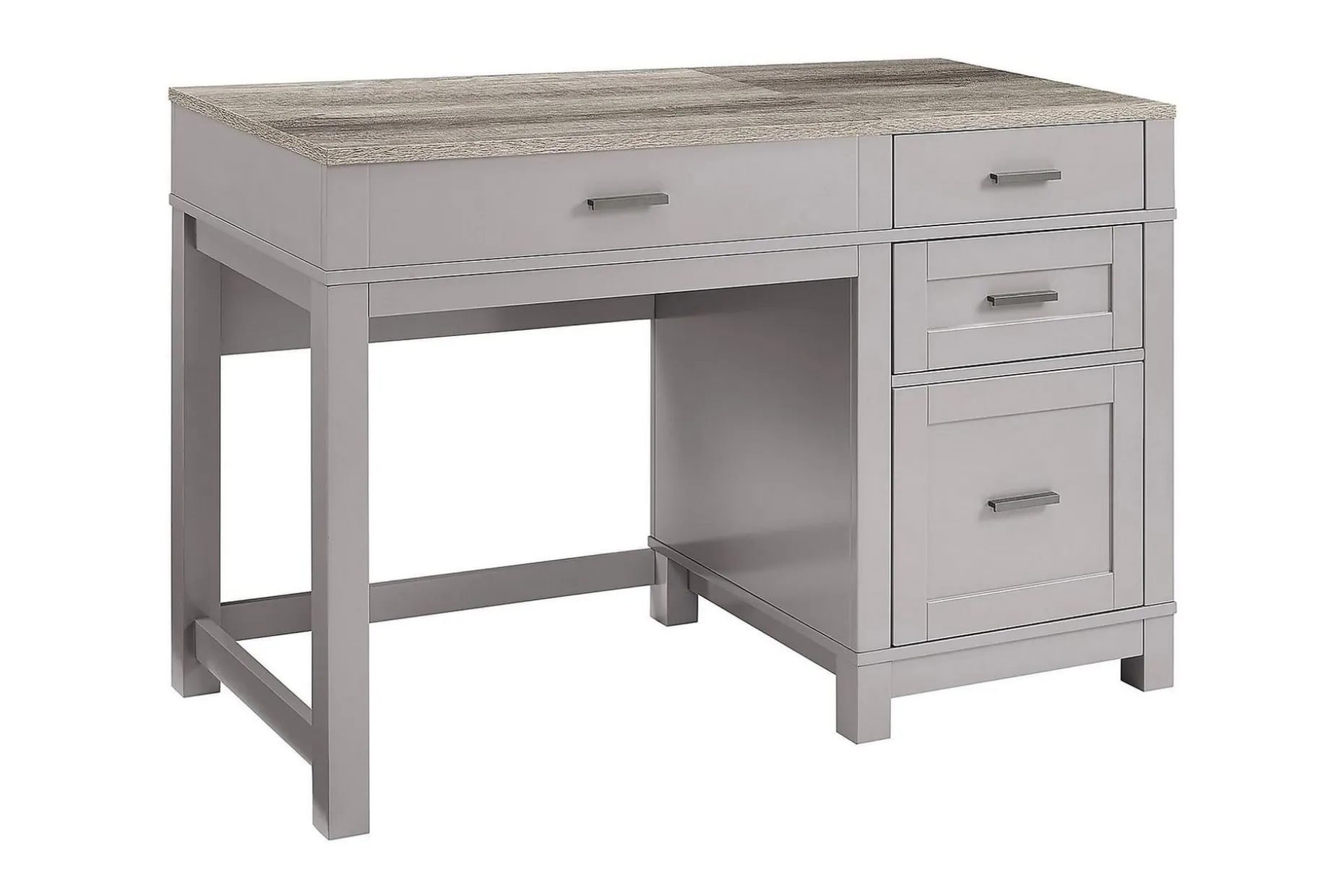 Carver Skrivebord 120 cm Grå