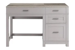 Carver Skrivebord 120 cm Grå