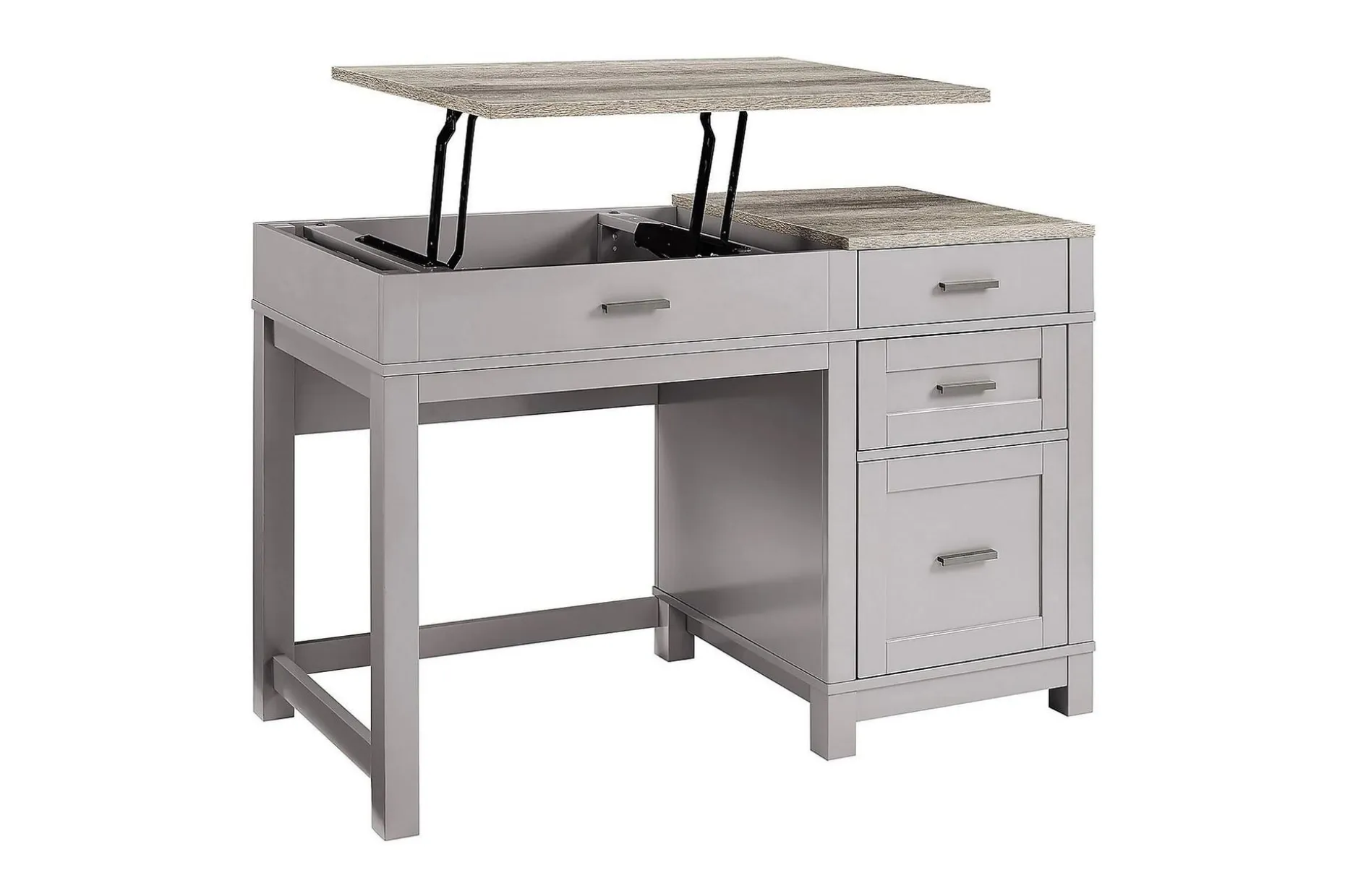 Carver Skrivebord 120 cm Grå