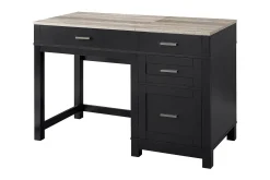 Carver Skrivebord 120 cm Svart