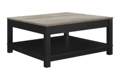 Carver Sofabord 90 cm Svart