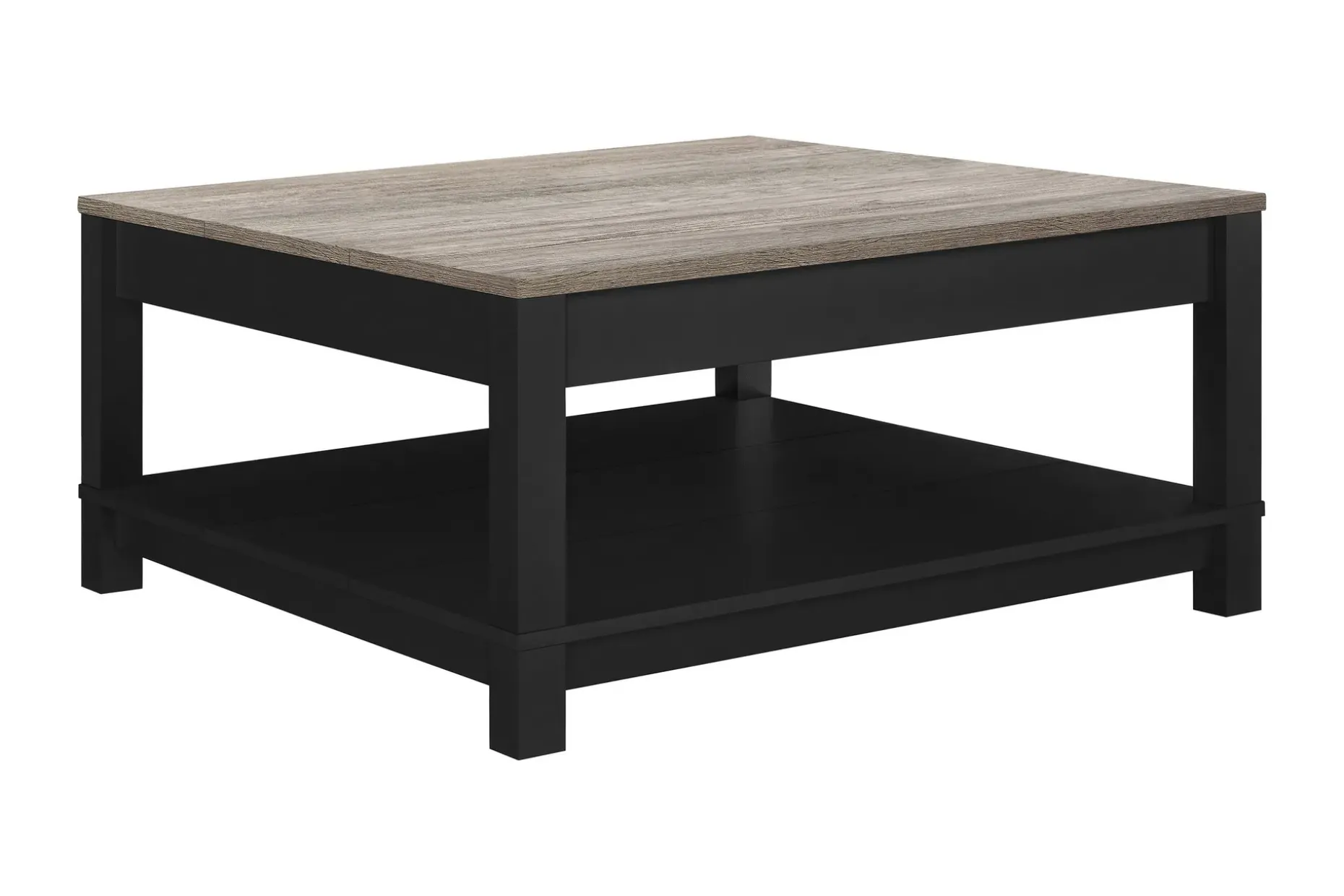 Carver Sofabord 90 cm Svart