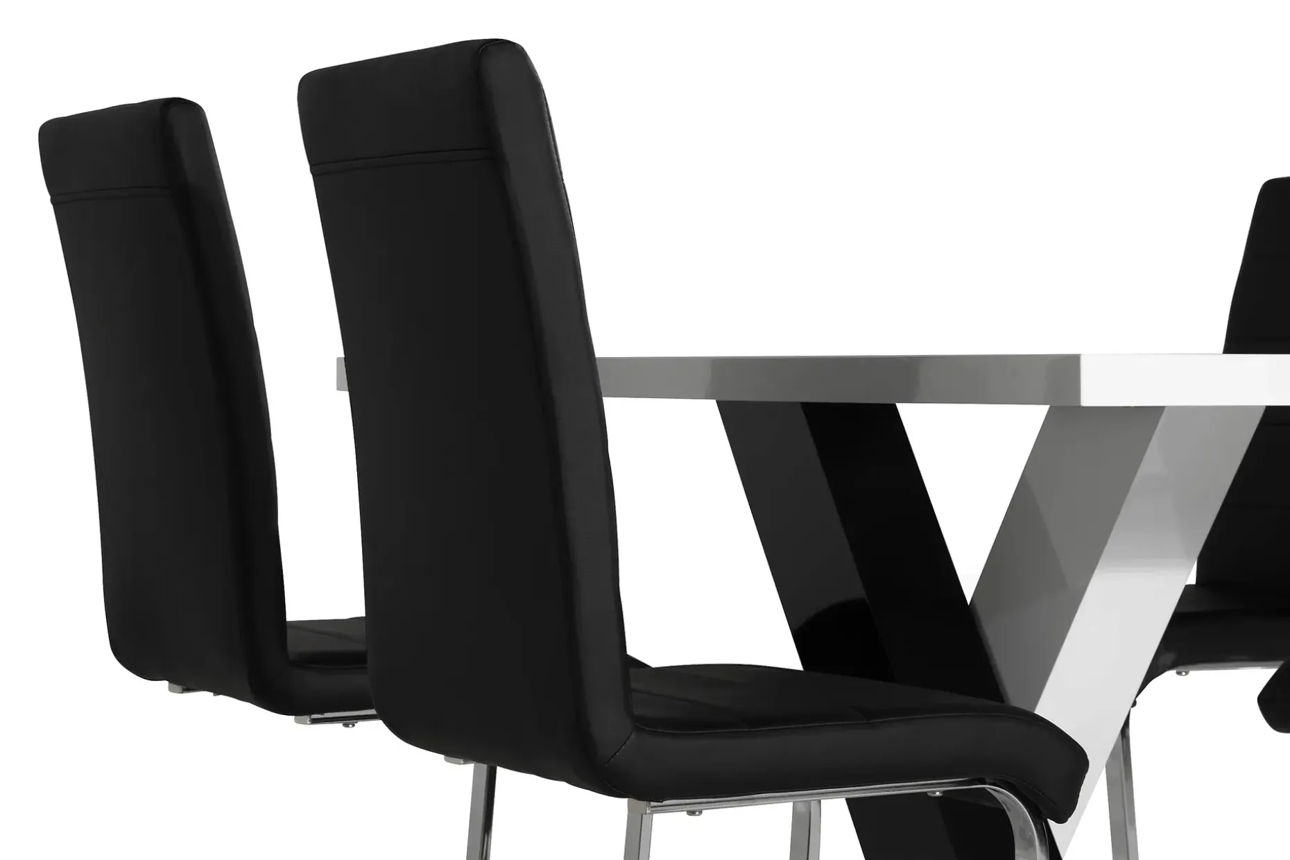 Cesi Spisegruppe 140 cm med 4 Cibus Stol