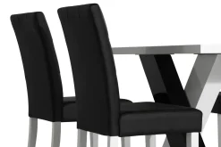 Cesi Spisegruppe 140 cm med 4 Viktor Stol