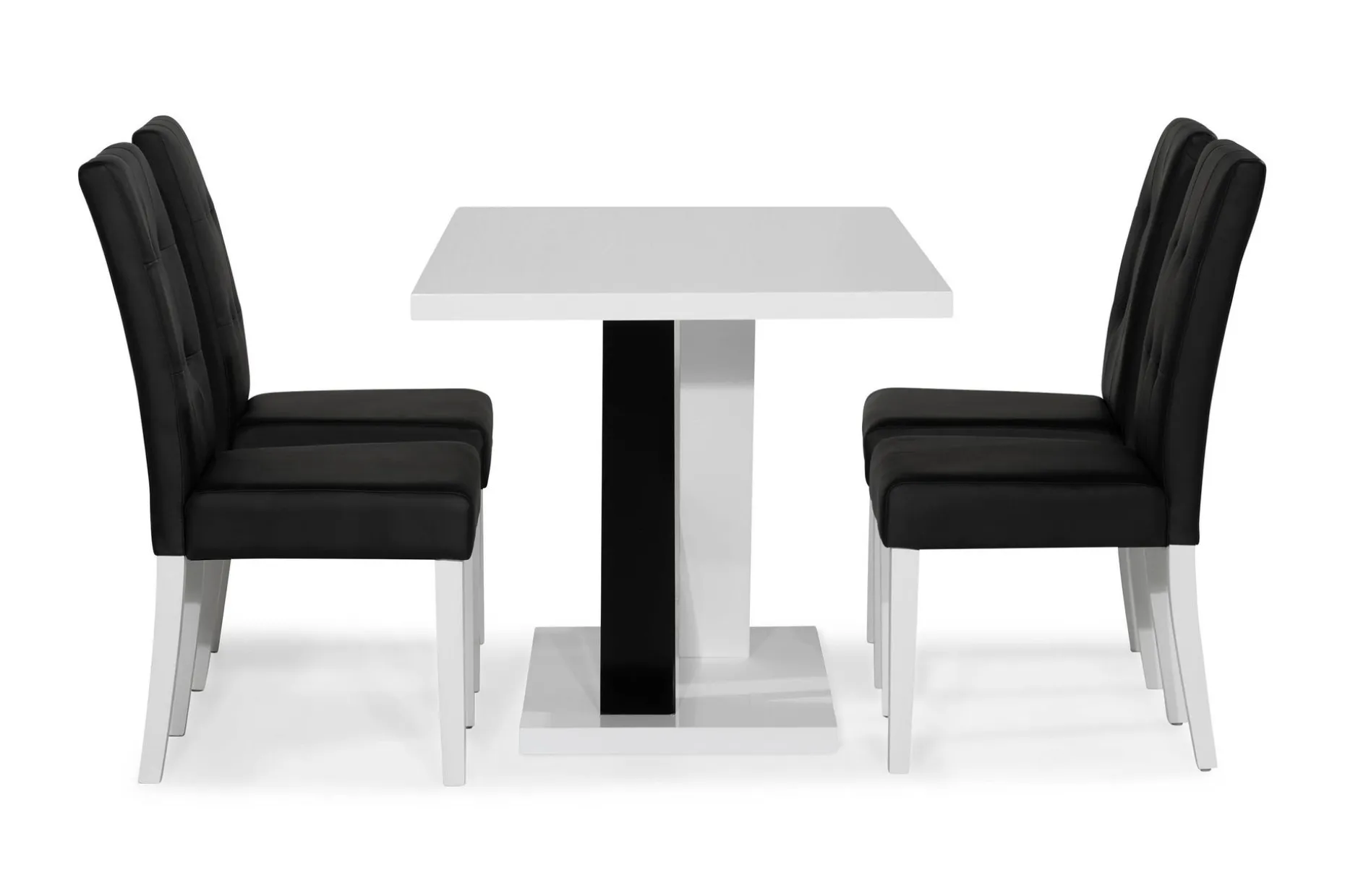 Cesi Spisegruppe 140 cm med 4 Viktor Stol