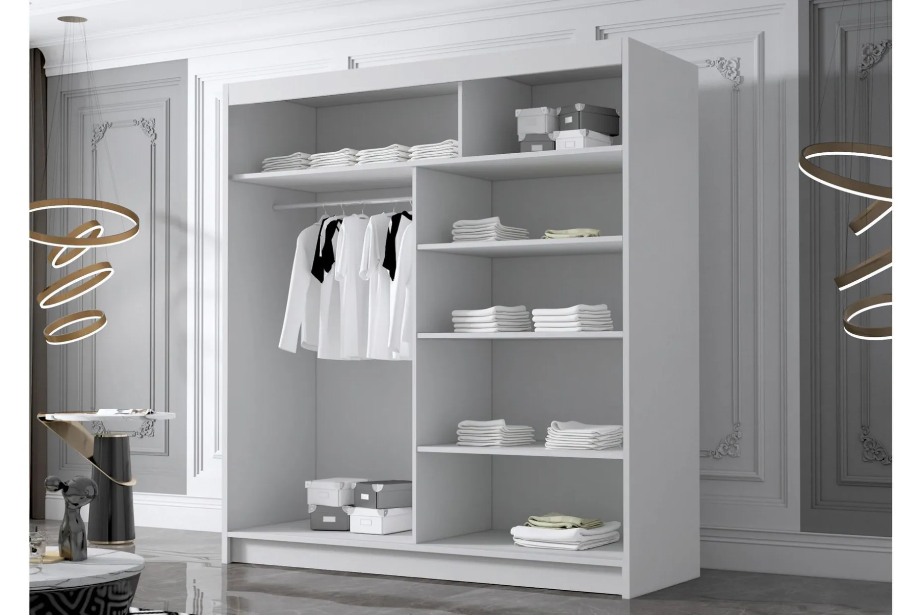 Chavez Garderobe 180x215 cm