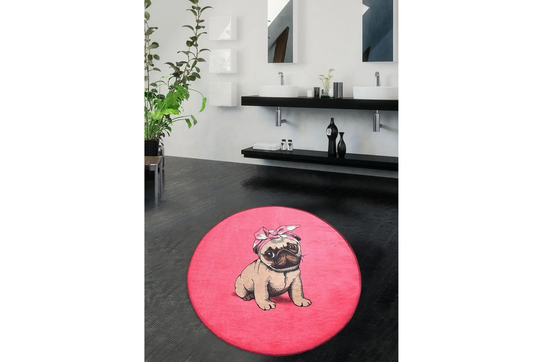 Chilai Home Badematte 100 Rund