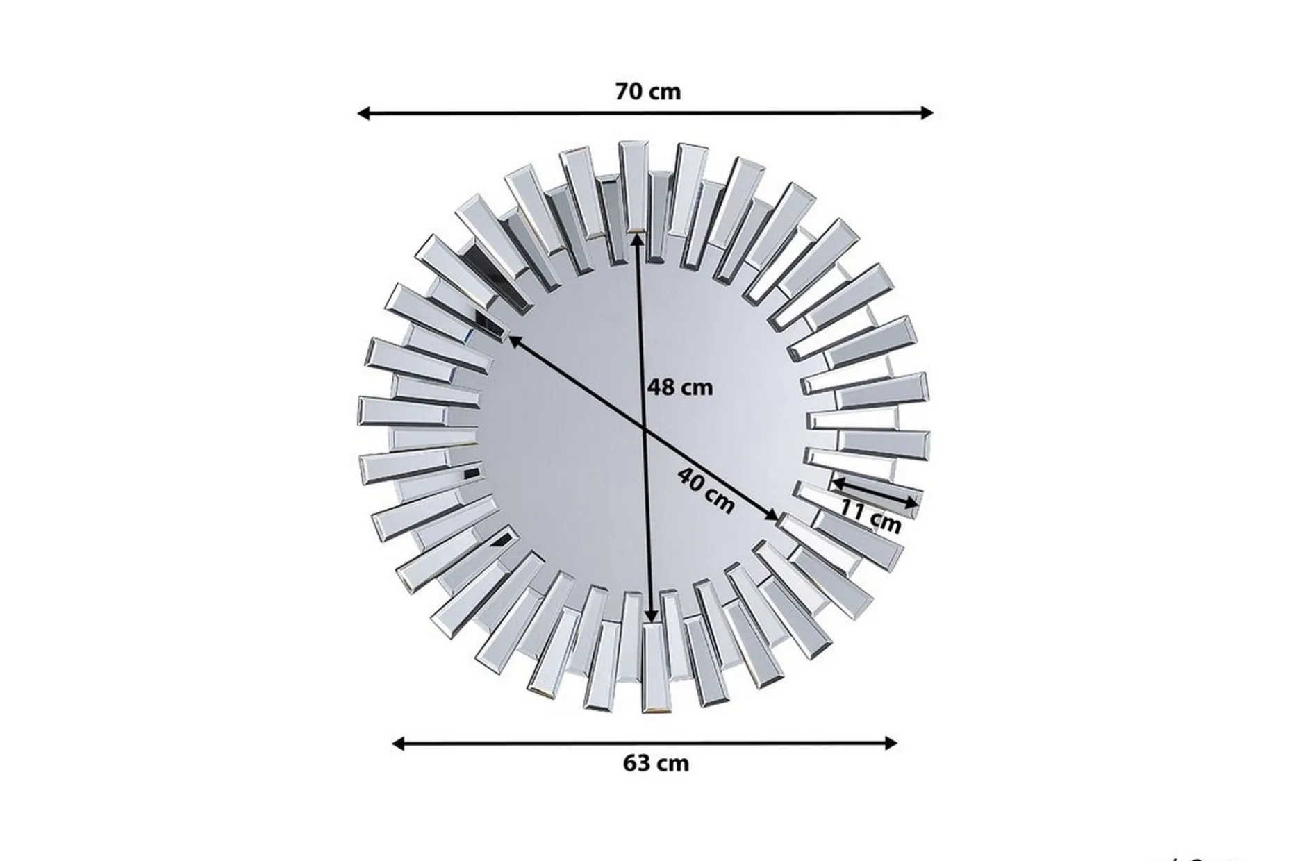 Cholet Speil 70 cm