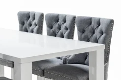 Cibus Spisegruppe 180 cm inkl. 6 Bergviken Stoler