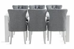 Cibus Spisegruppe 180 cm inkl. 6 Bergviken Stoler