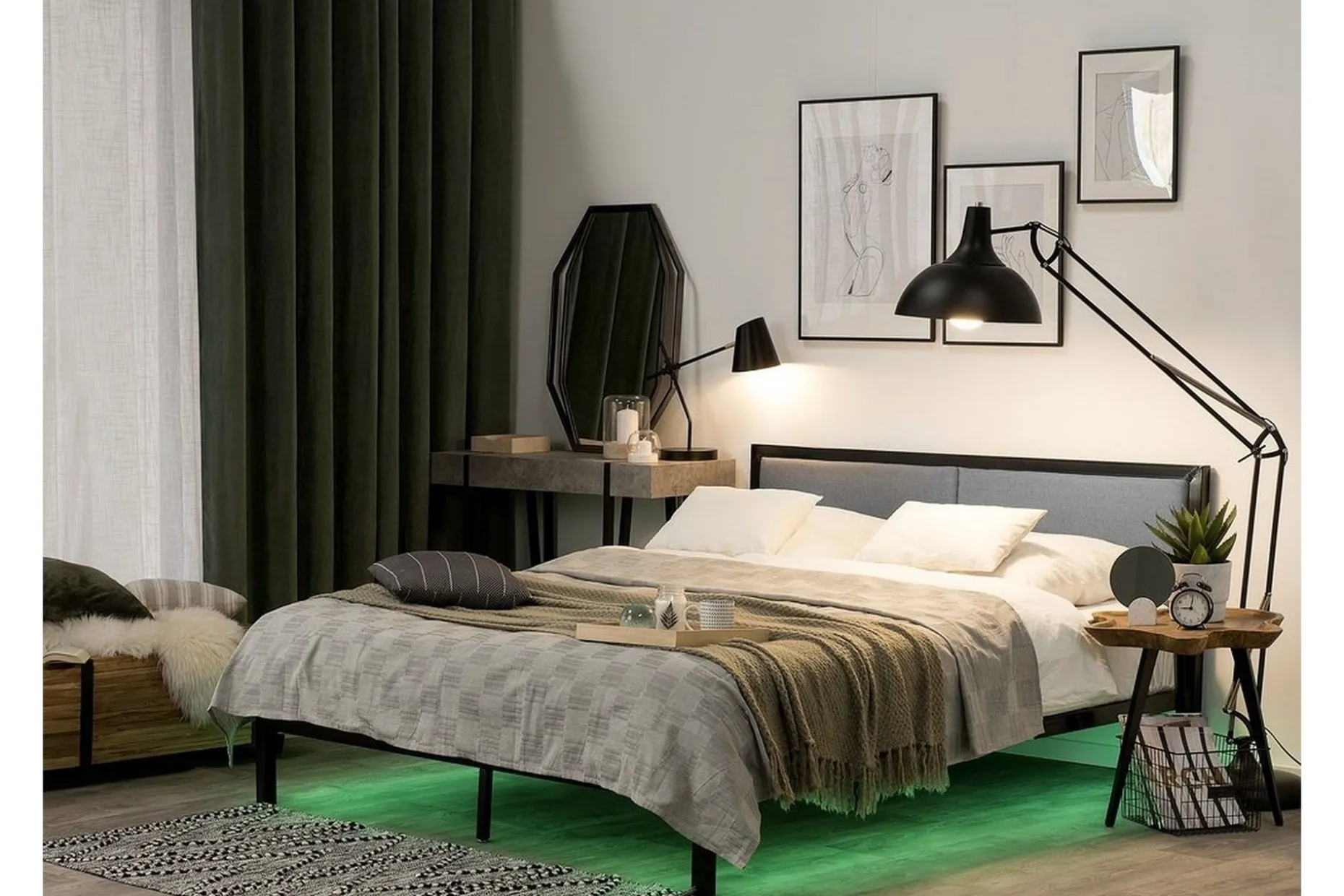 Clamart Dobbeltseng 180 | 200 cm