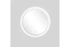 Clas Rundt Baderomsspeil med LED-belysning 100 cm