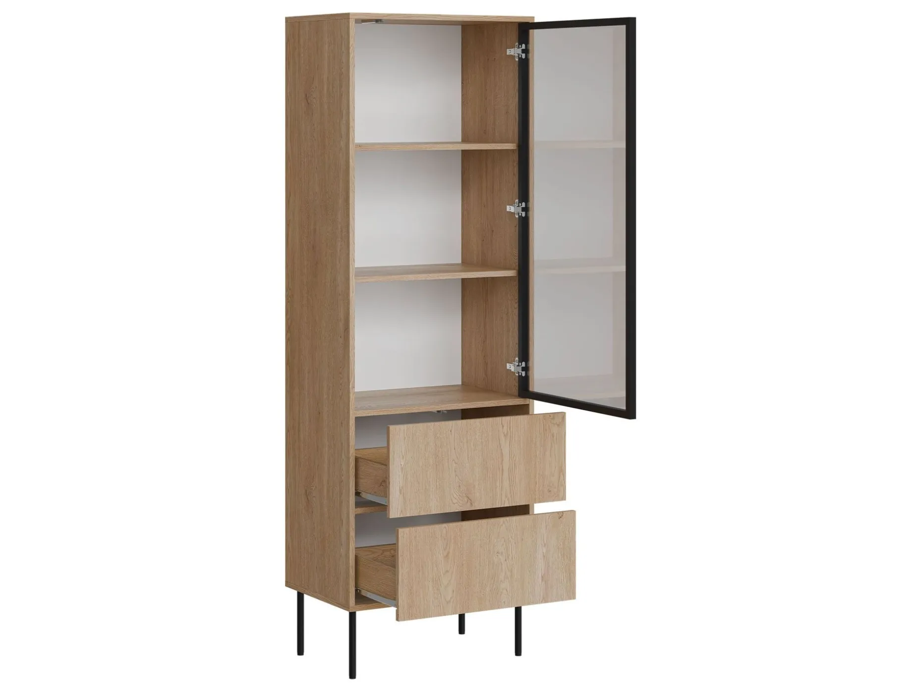 Claven Vitrineskap 60x185 cm