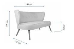 Clivocast 2-Seter Sofa
