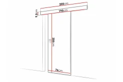 Clonmore Highboard White